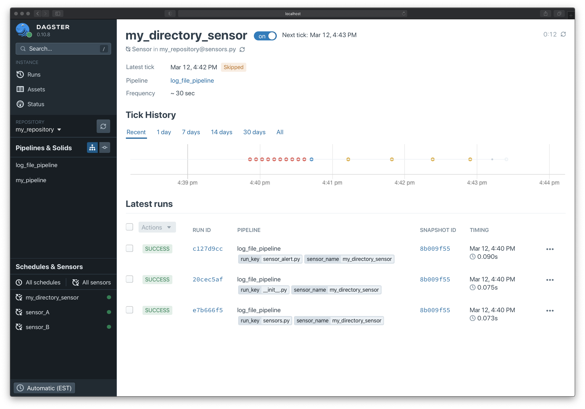 My Directory Sensor